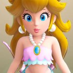 mermaid peach