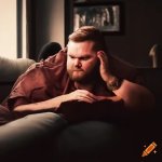 Vance loves his couch