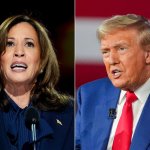 Kamala Harris and Donald Trump