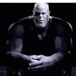 thanos speaking GIF Template