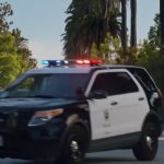 lapd the rookie police car