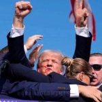 Trump shot at twice