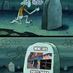 It's a shame that Token has closed down since summer 2024. I'm gonna miss that place! | HERE LIES; 2017-2024 | image tagged in here lies squidward's hope's dreams | made w/ Imgflip meme maker