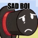 Awwwe...Poor Top-Hat :( | SAD BOI | image tagged in gifs,the nightly manor,tnm,top-hat,toppie boi,why he so sad | made w/ Imgflip video-to-gif maker