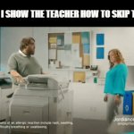 Bruh | WHEN I SHOW THE TEACHER HOW TO SKIP THE AD | image tagged in gifs,dumb | made w/ Imgflip video-to-gif maker