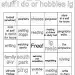 i_ate_a_cheese hobby bingo meme