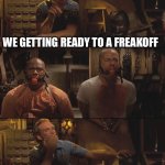 Freak Off | WE GETTING READY TO A FREAKOFF; WE DON’T HAVE BABY OIL | image tagged in pulp fiction,diddy | made w/ Imgflip meme maker