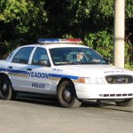police car