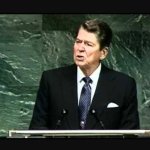 Alternate universe Reagan speech