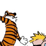 Dancing Calvin and Hobbes GIF Template