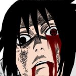 Sasuke bleeding eyes