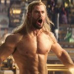 Naked Thor | image tagged in naked thor | made w/ Imgflip meme maker