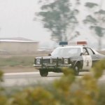 police car