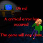 Critical Error meme