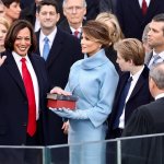 Trump's nightmare - Kamala Harris inauguration swearing in meme