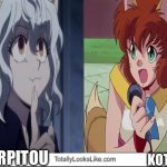 Pitou totally looks like koto. | NEFERPITOU; KOTO | image tagged in totally looks like | made w/ Imgflip meme maker