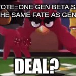 I dont want another wave of Ipad kids. | 1 UPVOTE=ONE GEN BETA SAVED FROM THE SAME FATE AS GEN ALPHA; DEAL? | image tagged in gifs,why are you reading the tags,you should kill yourself now | made w/ Imgflip video-to-gif maker