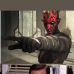 I challenge you darth maul | I CHALLENGE YOU TO EAT WITHOUT YOUTUBE; ME: TOO EASY | image tagged in i challenge you darth maul | made w/ Imgflip meme maker