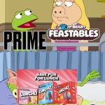 Money! Give Me Money! | KILL ME! I'M IN SO MUCH PAIN! | image tagged in kermit junior,logan paul,mrbeast,youtubers,savage memes | made w/ Imgflip meme maker