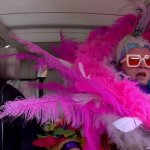 Elton John carpool flipped