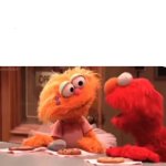 Elmo and Zoe