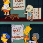 Bart vs Martin Anarchy