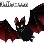 Halloween bat | Slavic Halloween | image tagged in halloween bat,slavic,slavic halloween | made w/ Imgflip meme maker