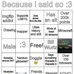 Bingo meme