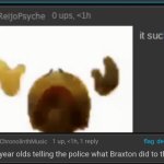It sucked me
