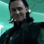 Loki Smile gif GIF Template