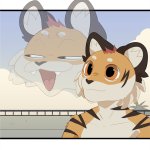 Anthro tiger Template