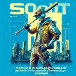 Cyberpunk AI scout