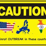 Beware of Brainrot | Brainrot OUTBREAK in these countries | image tagged in caution | made w/ Imgflip meme maker