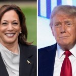 Kamala Harris and Donald Trump