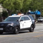 lapd police car