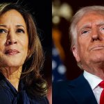 Kamala Harris and Donald Trump