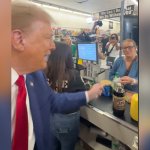 Trump $100 Grocery Store Woman