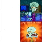 random squidward thing