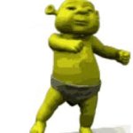 Baby shrek template