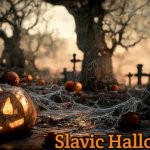 Halloween background | Slavic Halloween | image tagged in halloween background,slavic,slavic halloween | made w/ Imgflip meme maker