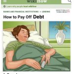 How to Pay off Your Debt template