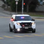 chp police car responding
