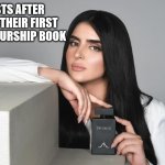 divorce perfume | FEMINISTS AFTER FINISHING THEIR FIRST ENTREPRENEURSHIP BOOK | image tagged in divorce perfume | made w/ Imgflip meme maker