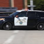 chp police car responding