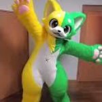 Lemon-Lime Kemono Fursuit