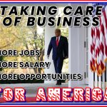 TRUMP TAKES CARE OF BUSINESS meme