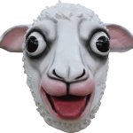 Sheep face mask