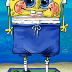 spongebob blue pants