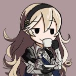 Corrin sipping tea meme