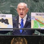 Netanyahu curse and blessing speech at the UN